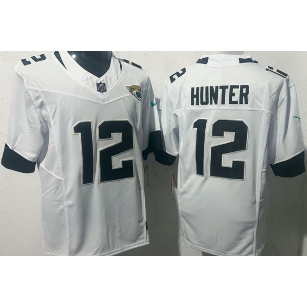 HUNTER #12 Men's Jacksonville Jaguars NFL Jersey 美洲虎    (3代）