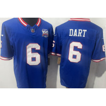 DART #6 Men's New York Giants NFL Jersey 巨人   (3代）