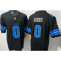 GIBBS #0 Men's Detroit Lions NFL Jersey 雄狮 (3代）