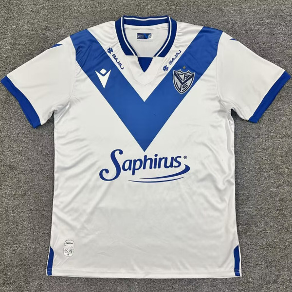 2026/27 Vélez Sarsfield Home White Fans Soccer Jersey 萨斯菲尔德