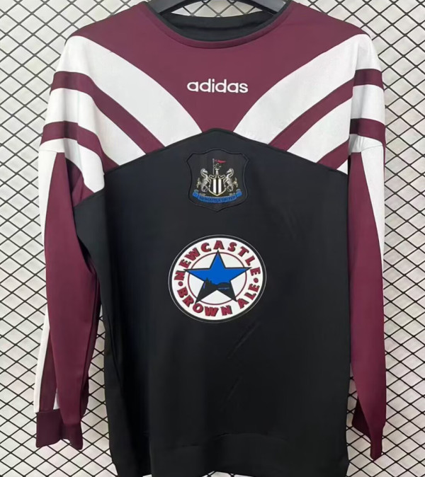 1996/97 Newcastle Retro Long Sleeve Soccer Jersey