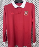 2026/27 Wales 150TH Anniversary Edition Long Sleeve Soccer Jersey