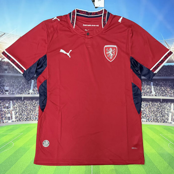 2026/27 Czech Republic Home Red Fans Soccer Jersey