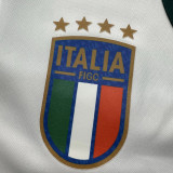 202627 Italy White Green Training Sweater
