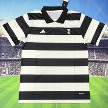 2025/26 JUV 4TH White And Blalck Fans Soccer Jersey