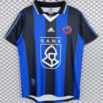 1998/1999 Brugge Home Blue Black Retro Soccer Jersey