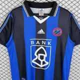 1998/1999 Brugge Home Blue Black Retro Soccer Jersey