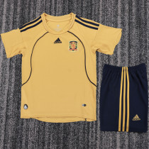 2008 Spain Away Kids Retro Soccer Jersey
