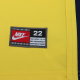 2000/2001 ARS Away Yellow Retro Kids Soccer Jersey
