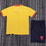 1993/1994 ARS Away Yellow Retro Kids Soccer Jersey