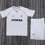 1990/1992 RM Home White Retro Kids Soccer Jersey