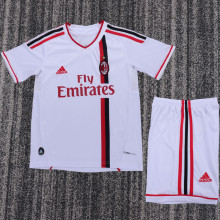 2011/2012 AC Milan Away Retro Kids Soccer Jersey