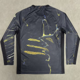 2026 PSG Dark Night Edition Black Fans Long Sleeve Soccer Jersey
