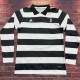 2025/26 JUV 4TH White And Blalck Fans Long Sleeve Soccer Jersey