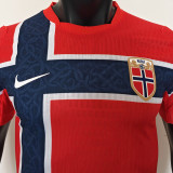2026/27 Norway Home Red Player Version Soccer Jersey