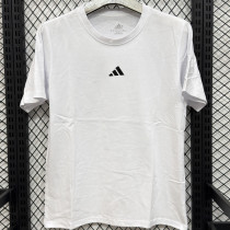 2026/27 AD White Casual Pure Cotton T-Shirt   T284 AD中间