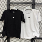 2026/27 AD White Casual Pure Cotton T-Shirt   T284 AD中间