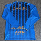 2025/26 Chivas Third Blue Fans Long Sleeve Soccer Jersey