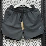 2026/27 NK Casual Double Layer Short Pants  D1105 双层 深灰色