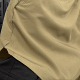 2026/27 NK Casual Double Layer Short Pants  D1105 双层 卡其色