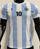 MARADONA #10 Argentina Special Edition Player Version Soccer Jersey