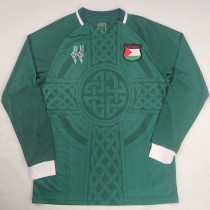 2026 FC Palestine Retro Long Sleeve Fans Soccer Jersey