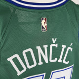 2026 Mavericks DONCIC #77 Green Retro NBA Jersey