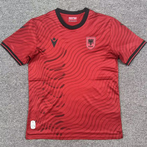 2026/27 Albania Home Red Fans Soccer Jersey 阿尔巴尼亚