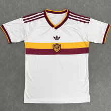 2026/27 Roma White Retro Style Fans Soccer Jersey