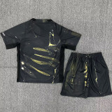 2026 PSG Dark Night Edition Black Kids Soccer Jersey 带星