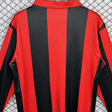 1983/1984 Frankfurt Home Red Retro Long Sleeve Soccer Jersey
