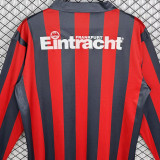 1991/1992 Frankfurt Home Red Retro Long Sleeve Soccer Jersey