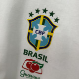 2026/27 Brazil White Casual Pure Cotton T-Shirt