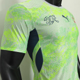 2026/27 Switzerland Away Yellow Player Version Soccer Jersey