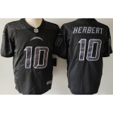 HERBERT #10 Men's Los Angeles Chargers NFL Jersey 闪电