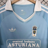 2026/27 Oviedo Blue Retro Style Soccer Jersey