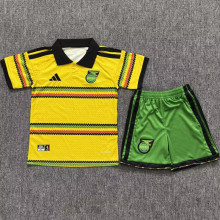 2026/27 Jamaica Home Yellow Kids Soccer Jersey