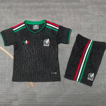 2026/27 Mexico Third Black kids Soccer Jersey