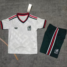 2026/27 Mexico Away White kids Soccer Jersey