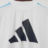 2026/27 Argentina White Training Sweater 背后带三横AD
