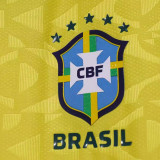 2026/27 Brazil Home Yellow Player Version Soccer Jersey