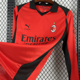 2025/26 AC Milan 4TH Long Sleeve Fans Soccer Jersey