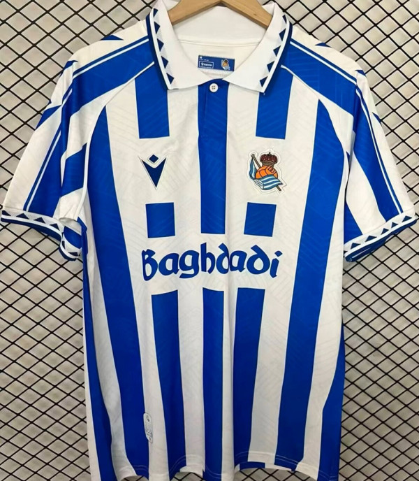 2026/27 Real Sociedad Retro Style Soccer Jersey