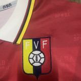 1998 Venezuela Home Red Retro Soccer Jersey