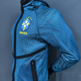 2026/27 Brazil Double Layered Windbreaker  (Size is Slightly Small ,Please Purchase a Large Size)