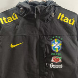 2026/27 Brazil Black Windbreaker