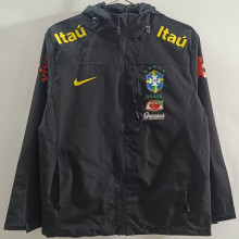 2026/27 Brazil Black Windbreaker