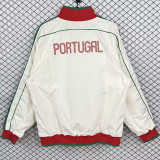 2010/2011 Portugal White Retro Windbreaker