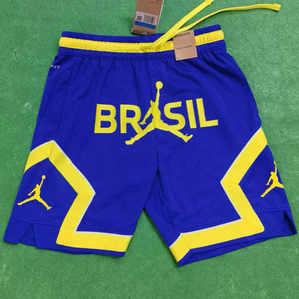 2026/27 Brazil Jordan Blue Short Pants