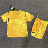 2026/27 England Yellow Goalkeeper Kids Soccer Jersey